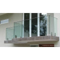 12mm Espesor Moderno Balcón de vidrio templado